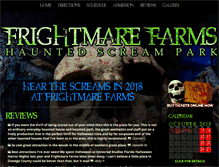 Tablet Screenshot of frightmarefarms.net